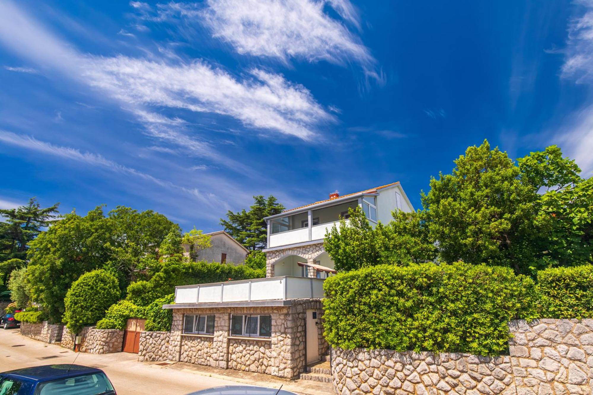 Apartment Tara With Seaview 크르크 외부 사진